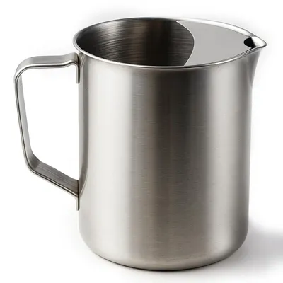 Edelstahl-Wasserkanne 1,4 L mit Deckel und Griff