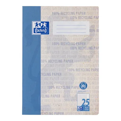 Obrázek produktu pro Oxford 400158978 Oxfordský sešit "Recyklace", DIN A4, linkovaný 25 / linkovaný