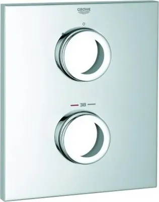 Produktbild von Grohe Grohtherm 3000 Cosmopolitan Rosette für Thermostat-Brausebatterie chrom - 47829000