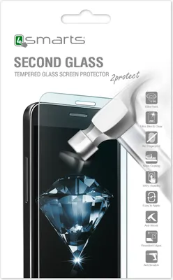 Produktbild von 4smarts Second Glass - Bildschirmschutz für Handy - 2.5D - Glas - durchsichtig - für Apple iPhone 7, 8, SE (2. Generation)