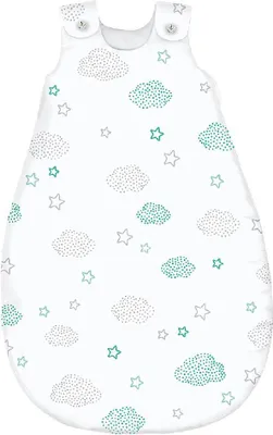 Produktbild von Bebella Vital Schlafsack Lyocell 110cm Wolke mint