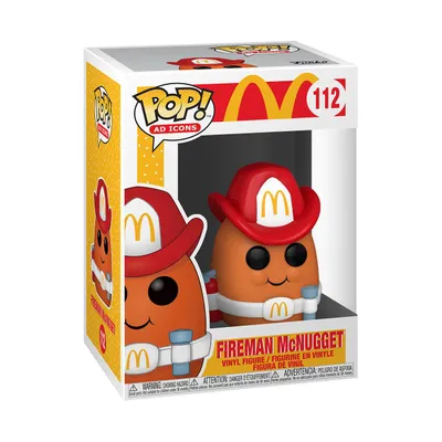 Produktbild von Mc Donalds - Fireman McNugget 112 - Funko Pop! - Vinyl Figur
