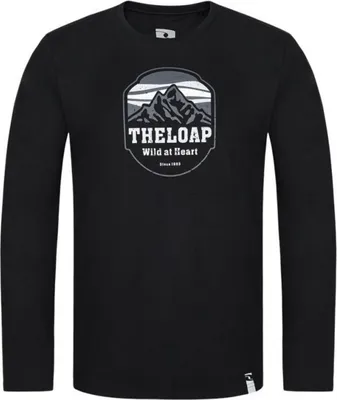 Produktbild von Herren Langarm-T-Shirt Alco CLM2152V24V mit markantem Berg-Print Größe M