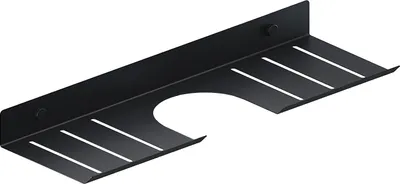 Produktbild von Duschablage ohne Bohren Duschregal Badezimmer Regal Badregal Duschkorb Bad Eckregal Schwarz 1 Stück aus Edelstahl