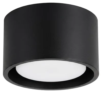 Immagine prodotto di Plafoniera MODO 1 nera Gx53 1xGx53 10W in alluminio 6x10x10 cm Sollux Lighting