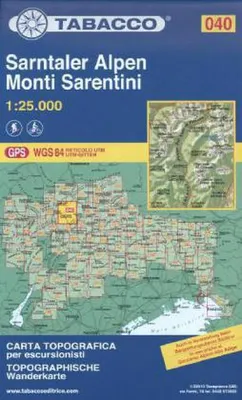 Obrázok produktu pre Sarntalské Alpy 1 : 25 000
