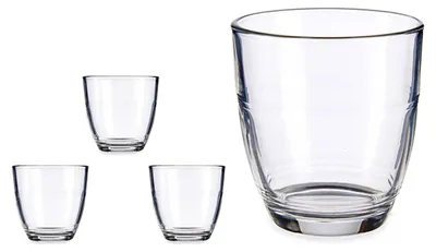 Produktbild von Vivalto Kaffeeglaser - 6 Stuck - ohne Stiel - 170 ml