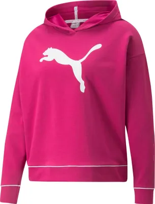 Produktbild von Puma Kapuzenpullover Modern Sports Hoodie Damen, Farbe:Fuchsia, Größe:L