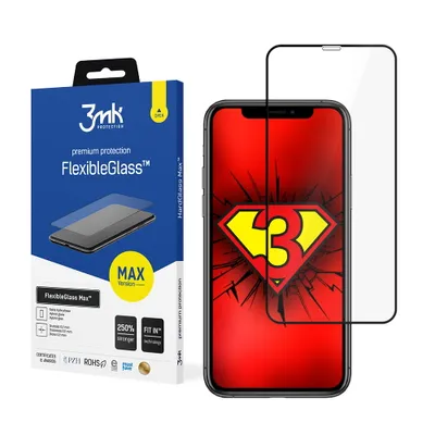 Produktbild von 3mk Display Hybridglas FlexibleGlass Max für Apple iPhone 11 0,2mm 7H