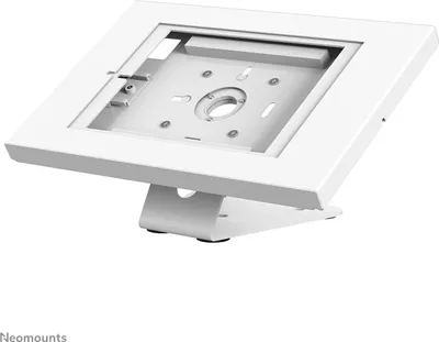 Produktbild von Neomounts DS15-630WH1 Tablet-Ständer für Schreibtisch und Wand 9.7-11" - abschließbar, Weiß, 27,9 cm (11"), 24,6 cm (9.7"), Stahl, 90°, Tisch/Bank