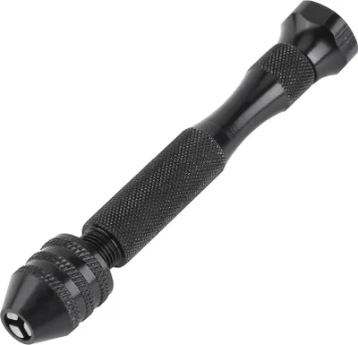 Produktbild von Breiter Griffbereich Chuck Handspiralbohrer mit 10 Hochgeschwindigkeitsstahl-Bohrer Holzbohrer Werkzeug