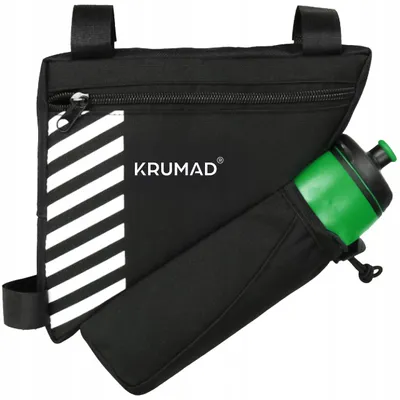 Immagine prodotto di KRUMAD borsa telaio bici borsa triangolo impermeabile 1.2L borsa telaio per MTB bici da strada e-bike