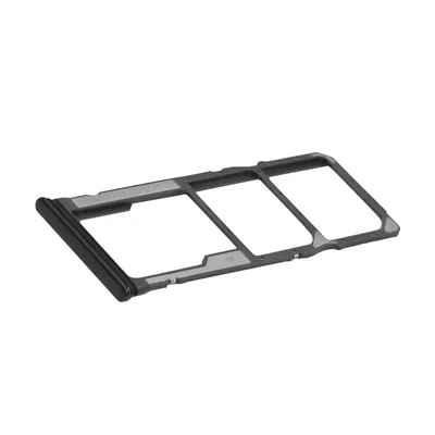 Obrázok produktu pre Clappio, držiak SIM karty pre Xiaomi Redmi A3 Dual Nano Sim + Micro-SD, čierny