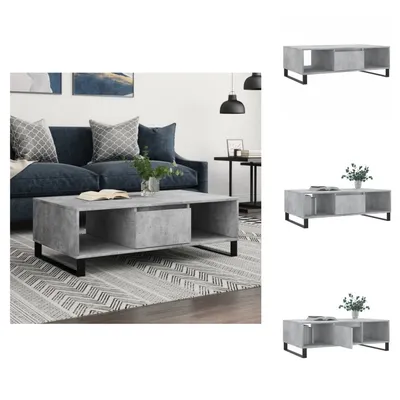 Produktbild von vidaXL Couchtisch Betongrau 104x60x35 cm Holzwerkstoff -  Couchtische