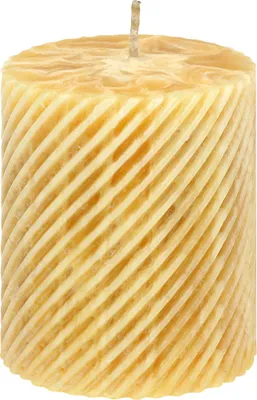 Produktbild von 100% Bienenwachs Stumpenkerze "Brissago" 80 x Ø 66 mm