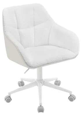Image de Siège de bureau - Chaise de travail - Hauteur réglable - Accoudoirs - Assise confortable - Rotation à 360°