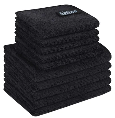 Image de Lot de 10 chiffons en microfibre pour usage domestique