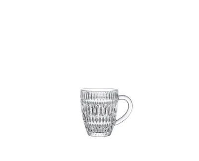 Produktbild von Nachtmann, 2-teiliges Kaffeebecher-Set, Kaffeegläser, Kristallglas, 392 ml, Ethn