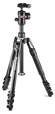 Image de Manfrotto Befree 2N1 trépied Caméras numériques 3 pieds Noir, Argent
