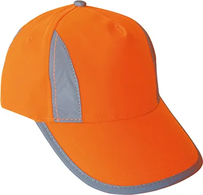 Immagine prodotto di Korntex KXPCAP | Berretto Hi-Viz, Fluo, Riflettente - Colore: Arancione - Taglia: Unica