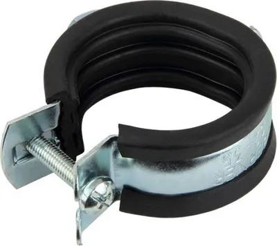 Produktbild von Rohrschelle 25 - 28 mm 3/4 Zoll M8 1 Stück