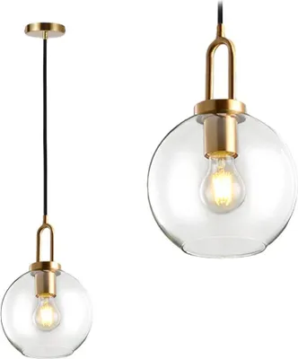 Produktbild von tooLight Pendellampe App629-1Cp Glas Kugel 20Cm 1-Lichtquelle E27 20X20X30-80Cm Einstellbar