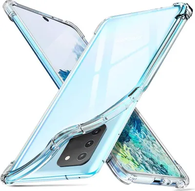 Immagine prodotto di Custodia per Samsung Galaxy S20 - Custodia trasparente antiurto per telefoni cellulari Custodia protettiva antigraffio ultra sottile Phonillico