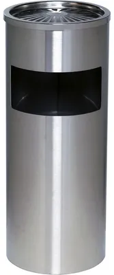 Produktbild von Alco Standascher mit Abfallbehälter Edelstahl 610mm Ø 250mm silber