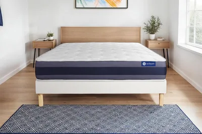 Produktbild von Actimemo morpho matratze 160x210cm + Bettgestell mit lattenrost , Härtegrad 2 , Memory-Schaum , Höhe : 24 cm