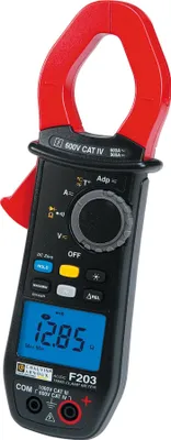 Obrázek produktu pro Multimetrová svorka - digitální klešťový měřič 0,25...600A F203