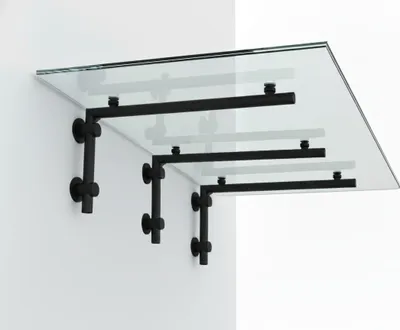 Produktbild von Glaszentrum Hagen 250x90 cm Glasvordach Klar BK-L