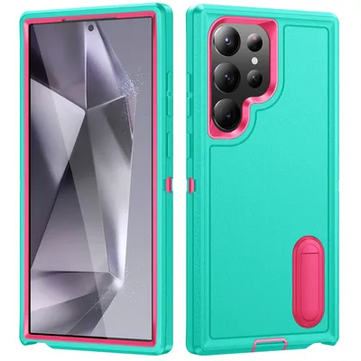 A product image showing a phone case from two angles.