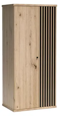 Produktbild von Masseno Drehtürenschrank ALMERIA 86,4/191/58 cm -türig Eiche Artisan