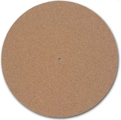 Zdjęcie produktu dla Pro-Ject CORK IT, Mata obrotowa, Brązowy, Korek, 1 szt., 1,5 mm, 300 mm