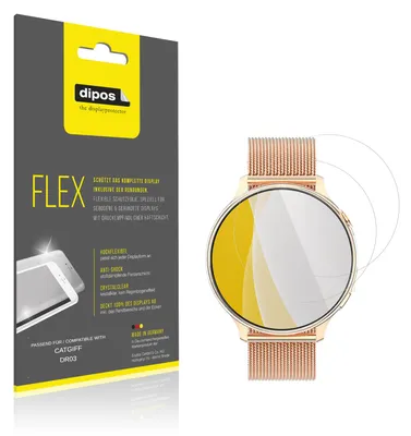 Image de 2x Film de protection d'écran pour CATGIFF DR03, recouvre 100% de l'écran, dipos Flex