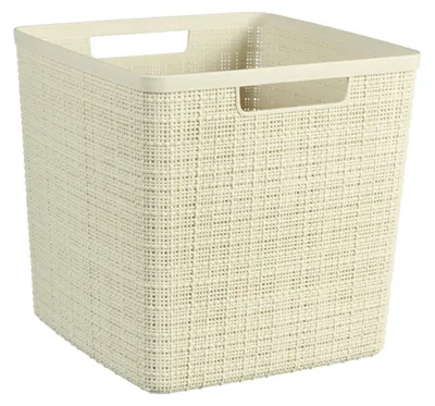 Produktbild von Curver Aufbewahrungskorb Jute-Look 17L CrÈMe