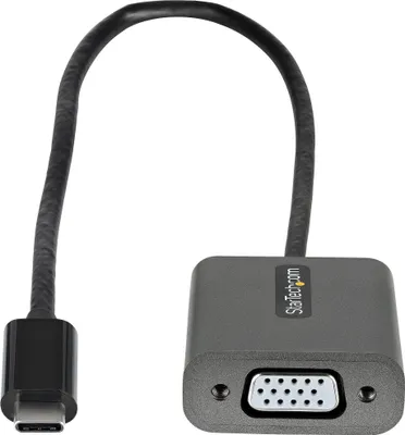 Obrázok produktu pre StarTech.com CDP2VGAEC, USB Typ-C, VGA (D-Sub) výstup, 1920 x 1200 px