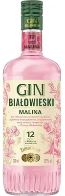 Obrázek produktu pro Gin Białowieski, příchuť malina, 700 ml
