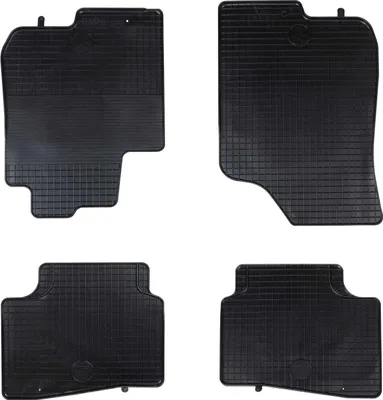 Immagine prodotto di Tappetino per Auto 4 pcs Nero Gomma