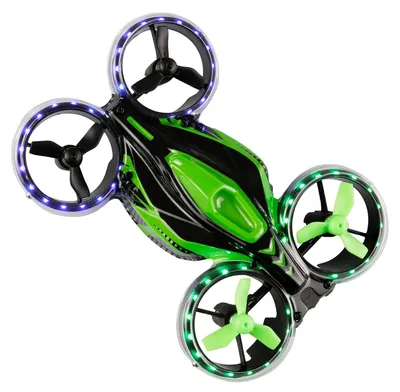 Produktbild von FightStar Battle Drone RTF grün, 2-in-1 Drohne mit Infrarot Battle-Funktion von AMEWI