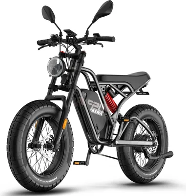Imagen del producto de Bicicleta eléctrica FAFREES F20 Ultra - Batería 48V25AH Neumáticos De 20 Pulgadas Freno Hidráulico - Negro