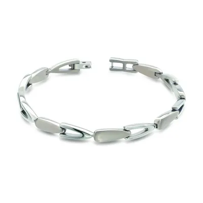 Immagine prodotto di Bracciale Boccia 03033-01 Titanio 21 cm