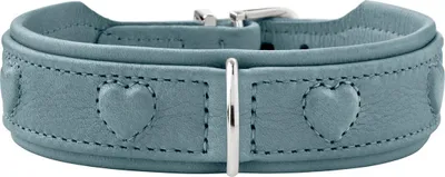 Produktbild von Hunter Halsband Soho X Love hellblau, Größe: S-M / Breite: 3,5 cm