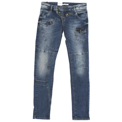 Produktbild von 18936 Cipo&Baxx, WD 168 Standard, Damen Jeans Hose, Stretchdenim, blue used, W 29 L 32