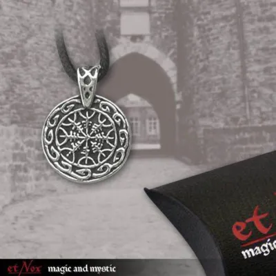 Produktbild von etNox Anhänger „Helme der Furcht“ 925 Silber mit Band & Geschenkbox