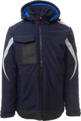 Produktbild von Payper Wonder Pad Soft-Shell Jacke Wattiert/Marineblau/Königsblau Gr. M, S00294