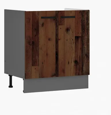 Produktbild von Küche OLD STYLE Wood Spülenunterschrank 80 Küchenzeile Küchenblock Einbauküche