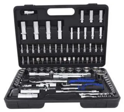 Produktbild von KS Tools 1/4 +1/2 CHROMEplus Steckschlüssel-Satz, 96-tlg