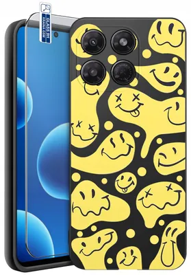 Productafbeelding van Hoesje voor de Motorola Moto G37, met designs | Siliconen hoesje + beschermend glas 9H