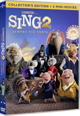 Obrázek produktu pro Universal Pictures Zpívej 2 - Hlasitěji a hlasitěji DVD